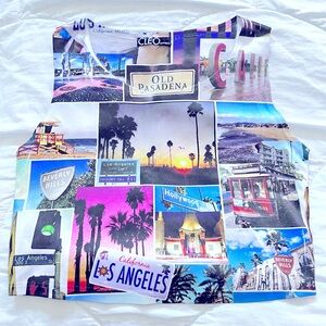 Cleo - Southern California City Sights Crop Top